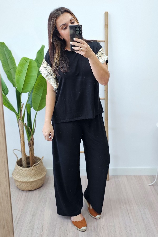 Pantalon Alexia Negro