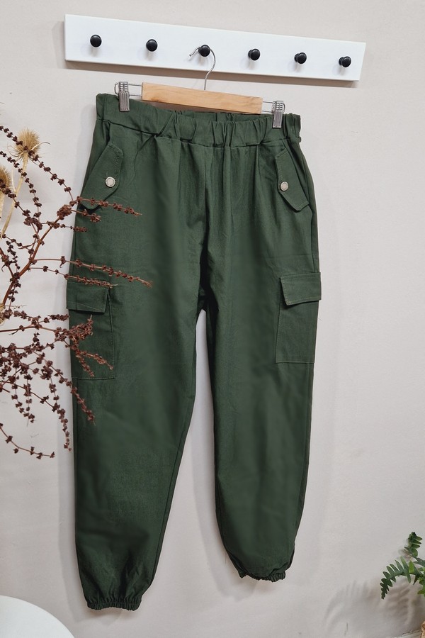 Pantalon Cargo Kaki