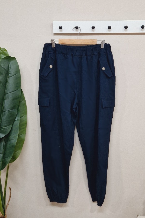 Pantalon Cargo Marino