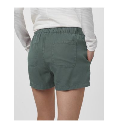 Pantalones cortos Tentree Instow para mujer (Agave Green)