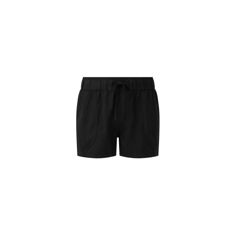 Pantalones cortos Tentree Instow para mujer (negro meteorito)