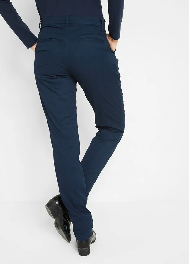 Pantalón chino térmico Azul oscuro