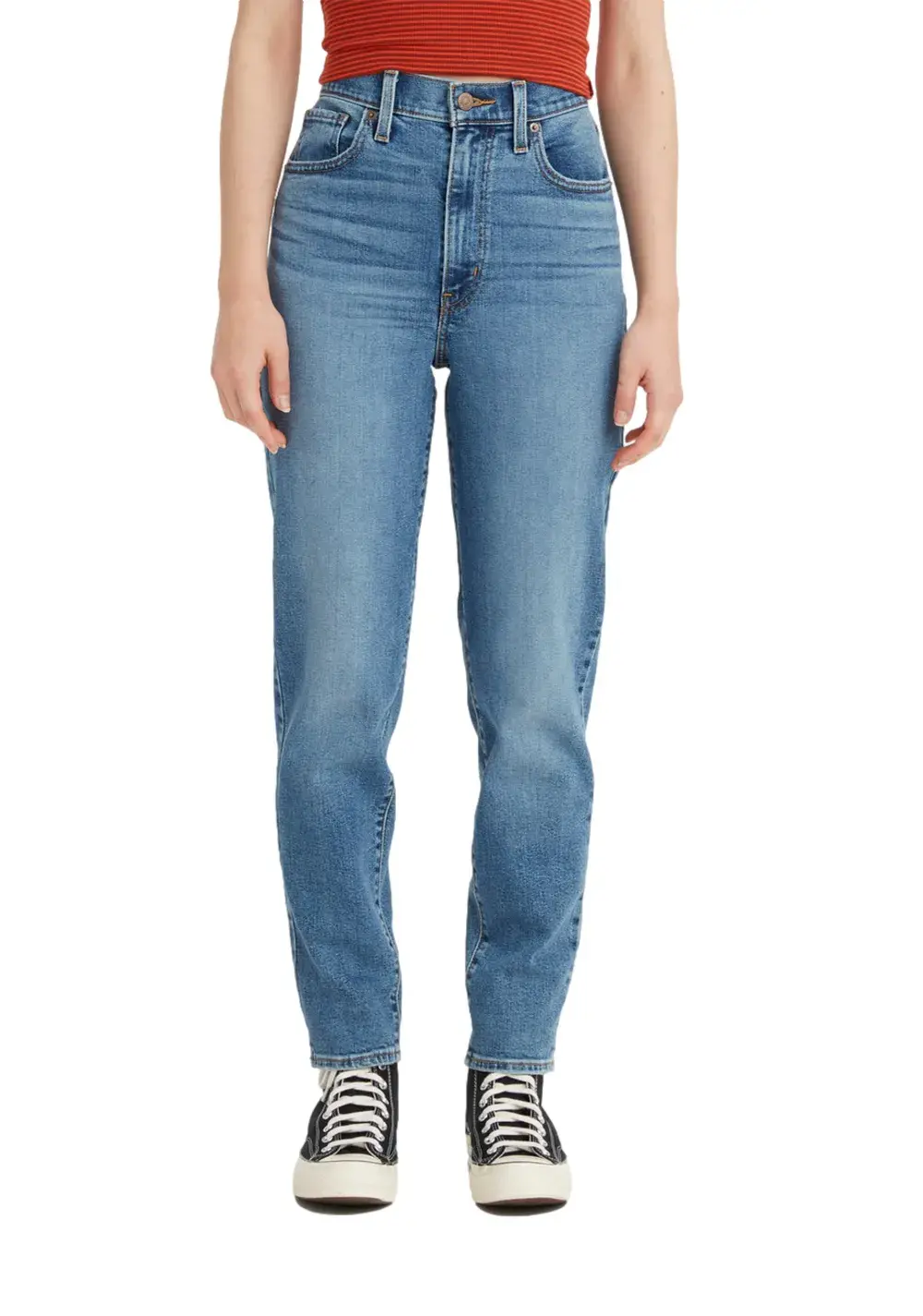 Pantalón jean High Waisted Mom Jean