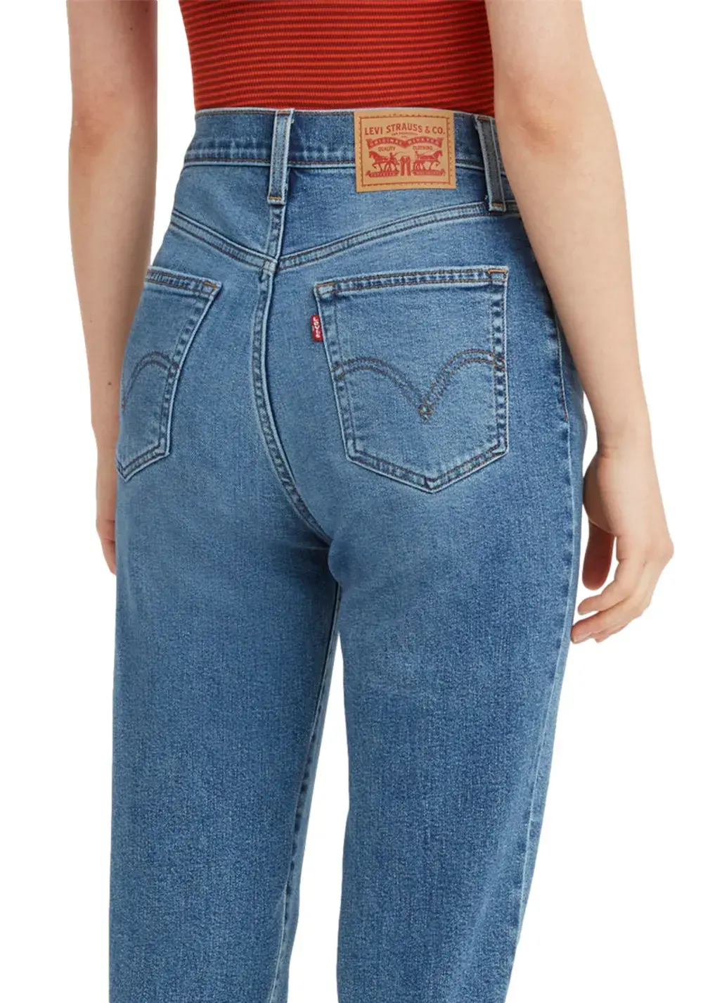 Pantalón jean High Waisted Mom Jean