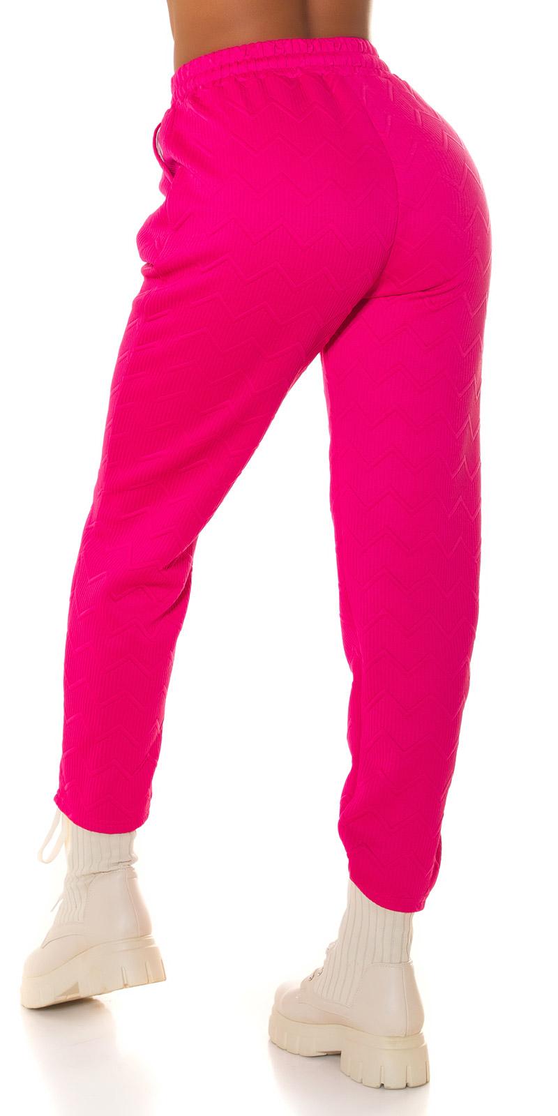 Pantalón Joggers casual rosa