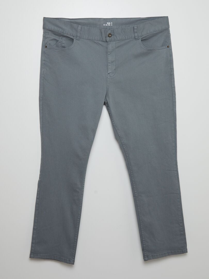 Pantalón slim L32 - AZUL