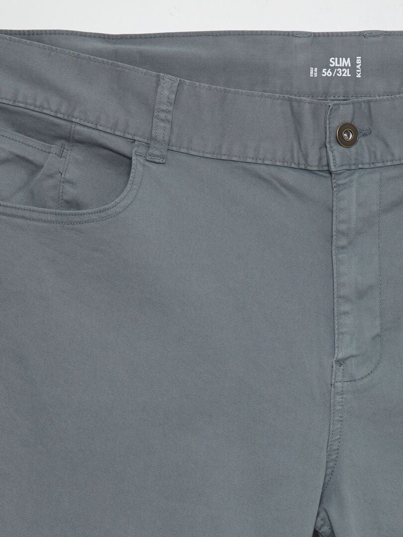 Pantalón slim L32 - AZUL