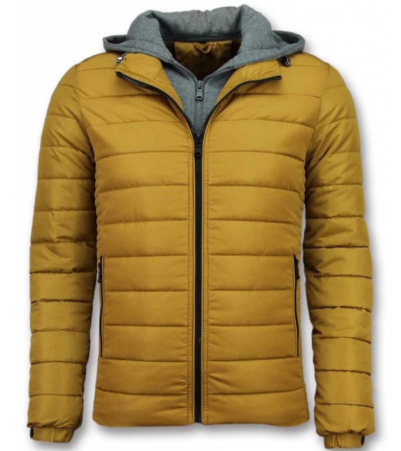 Parkas Hombre - Chaqueta Amarilla - Hombre Jack Capucha - Amarillo