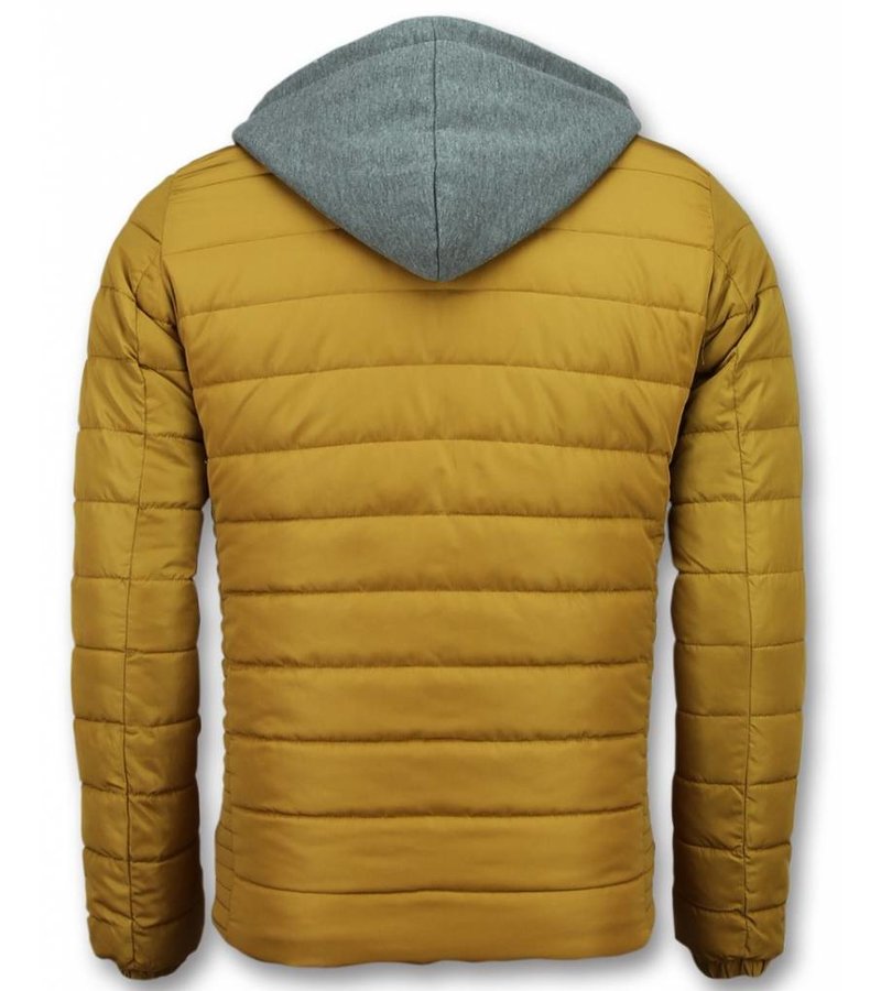 Parkas Hombre - Chaqueta Amarilla - Hombre Jack Capucha - Amarillo