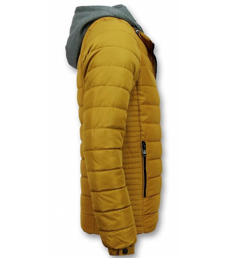 Parkas Hombre - Chaqueta Amarilla - Hombre Jack Capucha - Amarillo