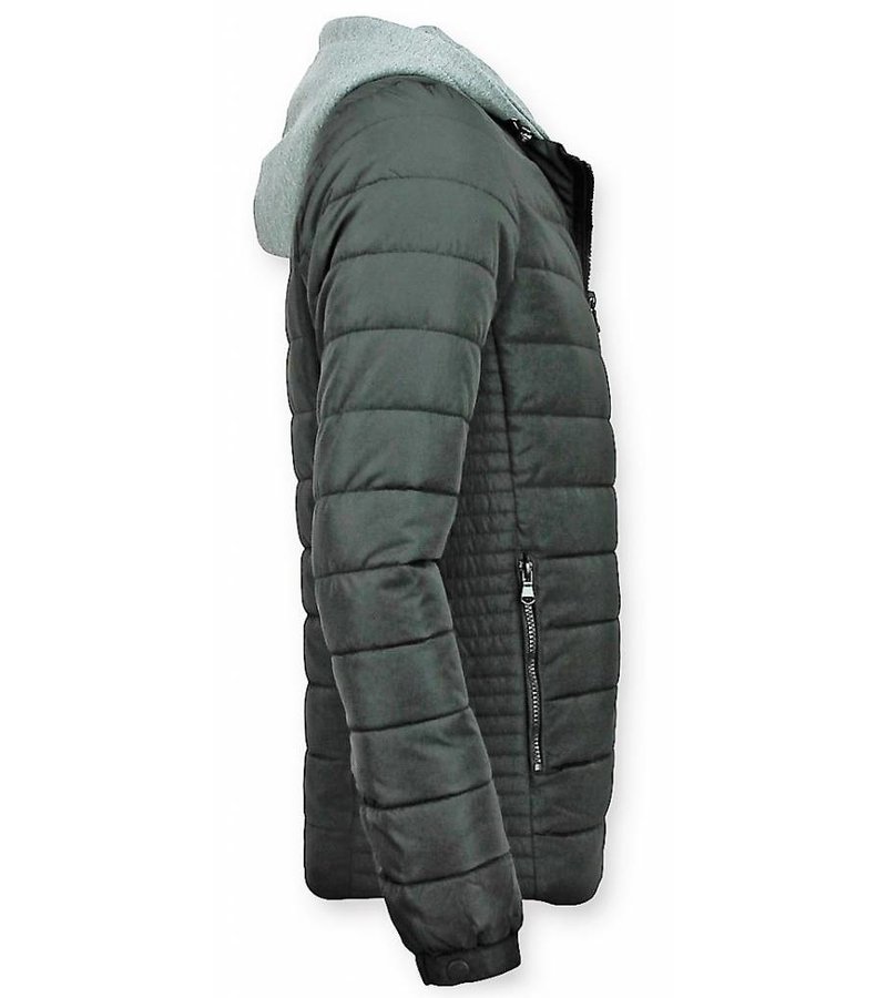 Parkas Hombre - Chaqueta Negro - Hombre Jack Capucha - Negro