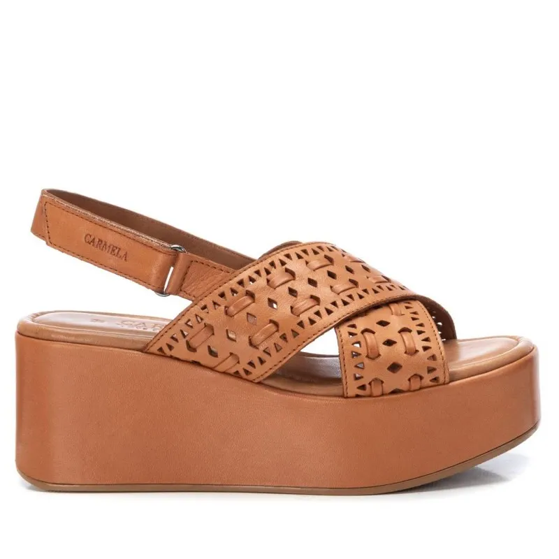 Sandalia de mujer CARMELA 068555 Camel