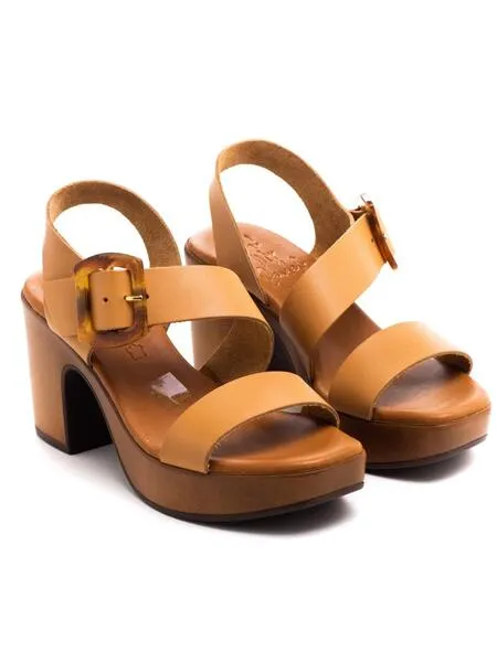 Sandalia Oh My Sandals 5245 Camel para Mujer