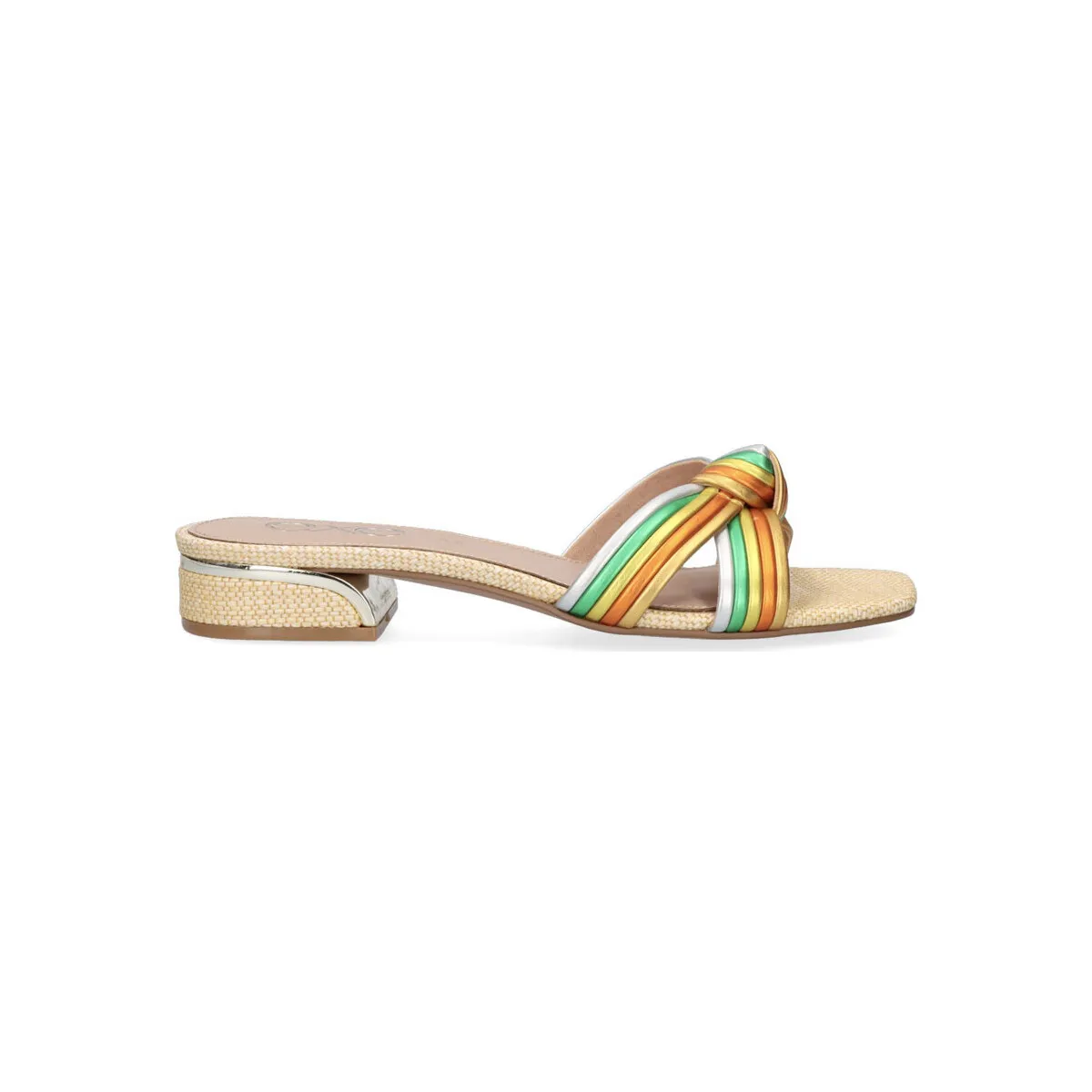 SANDALIA PLANA EXÉ MARA-394 MULTICOLOR