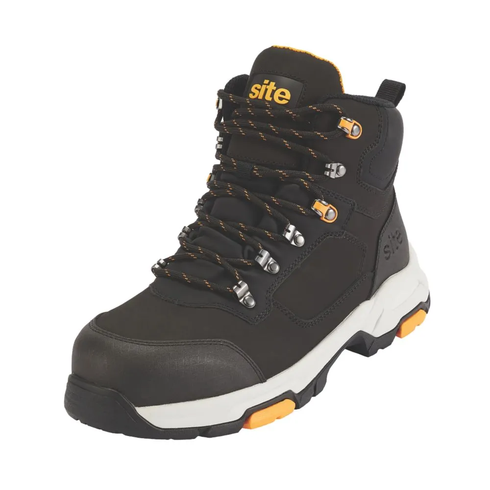 Site Stornes, botas de seguridad, negro, talla 43