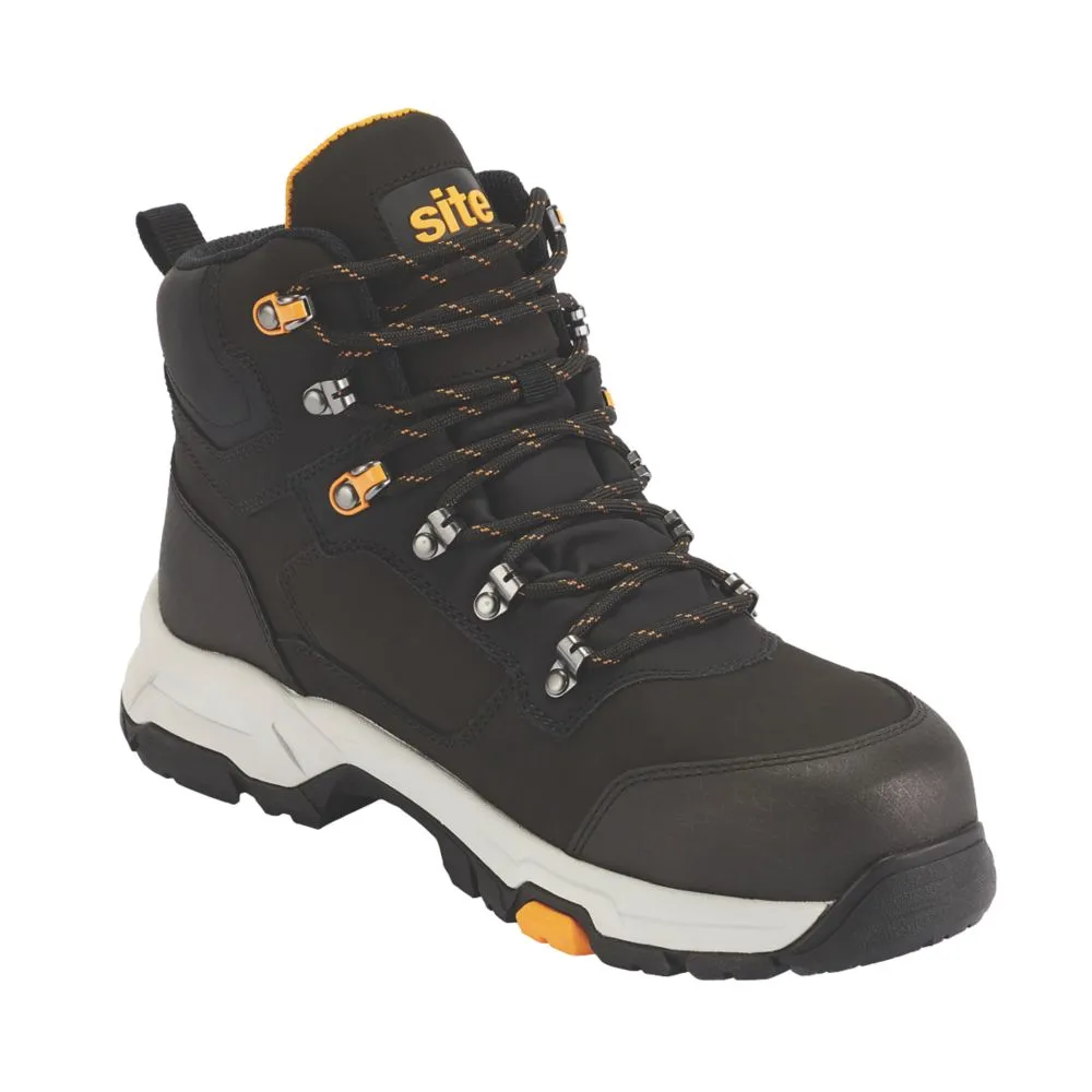 Site Stornes, botas de seguridad, negro, talla 43