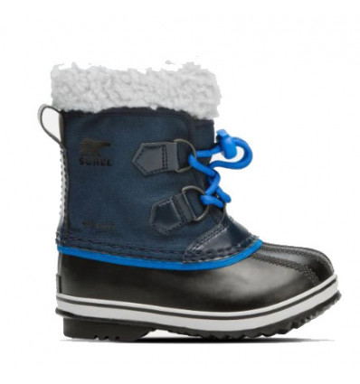 Sorel Yoot Pac Nylon After Ski Boots (Collegiate Navy, Super Blue) - niños