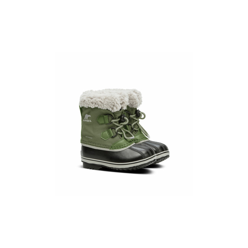 Sorel Yoot Pac Nylon After Ski Boots (Hiker Green) - niños