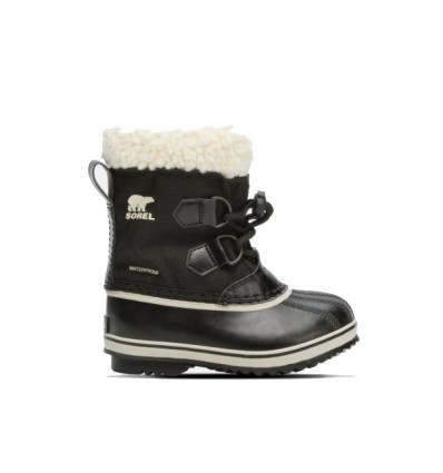 Sorel Yoot Pac Nylon After Ski Boots (Negro) - niños