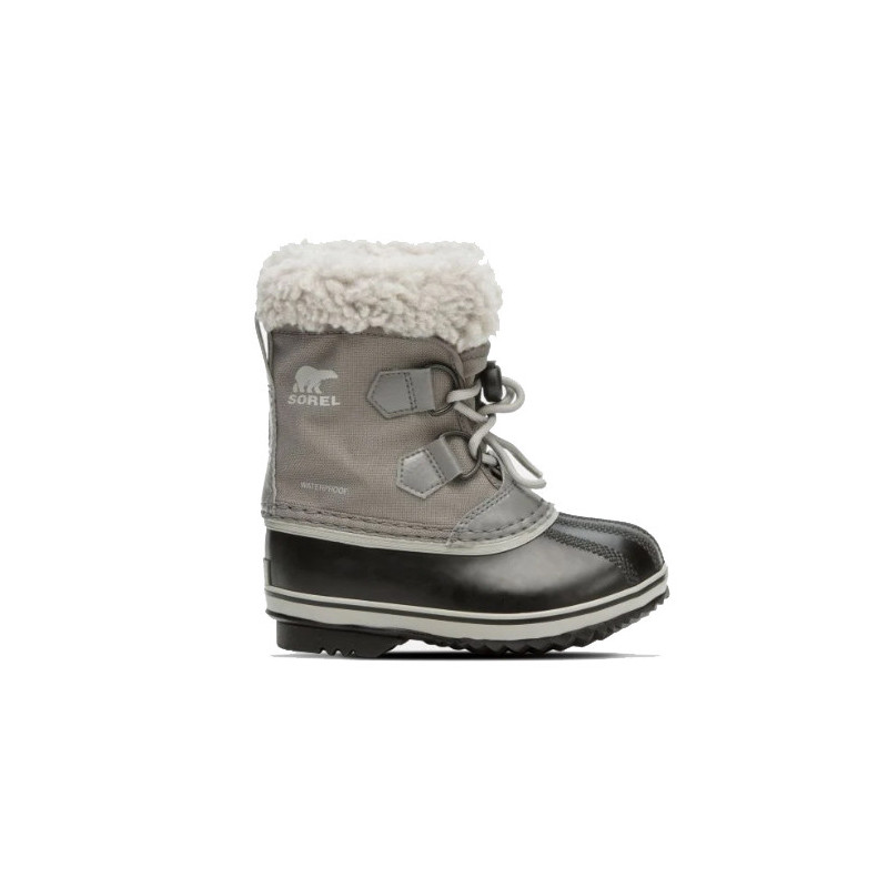 Sorel Yoot Pac Nylon After Ski Boots (Quarry, Dove) - niños