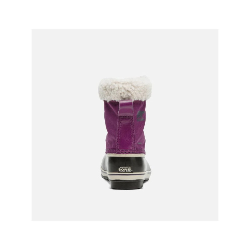 Sorel Yoot Pac Nylon After Ski Boots (Wild Iris, Dark Plum) - niños