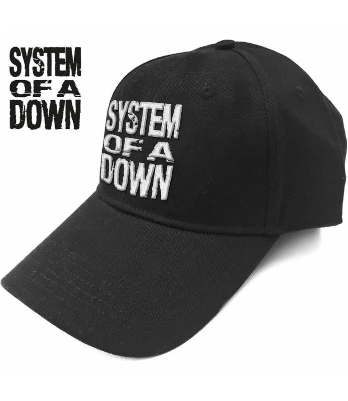 SYSTEM OF A DOWN Gorra Baseball Cap Logo Licencia Oficial SOADCAP01B