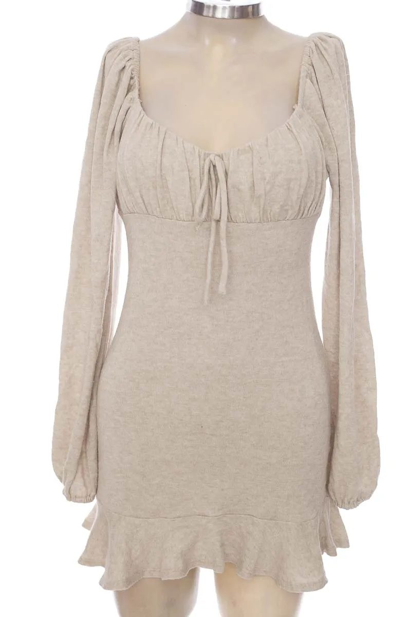 Vestido / Enterizo color Beige - Forever 21