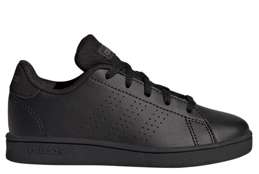 Zapatillas Adidas Advantage K Negra Entera