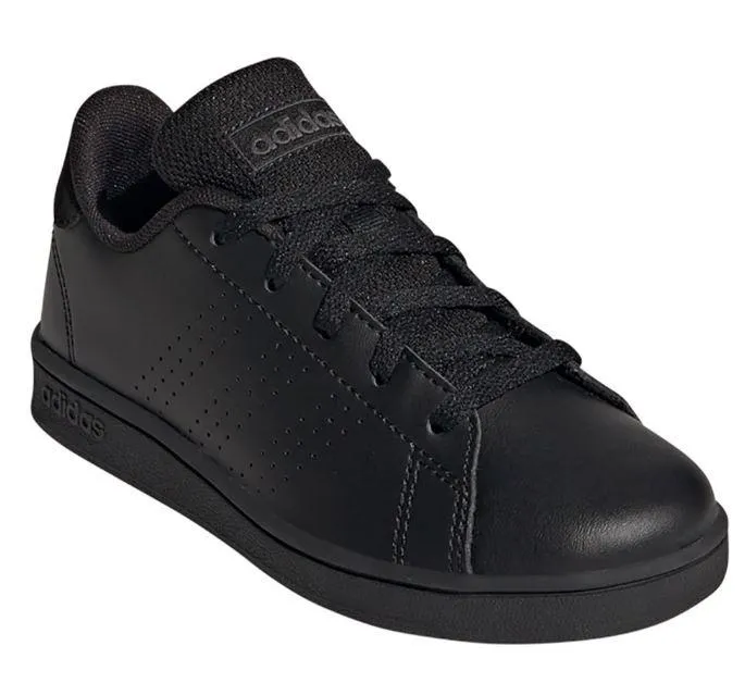 Zapatillas Adidas Advantage K Negra Entera