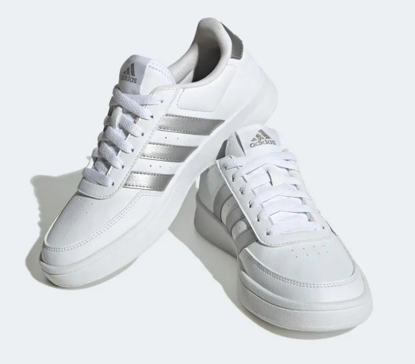 Zapatillas Adidas Breaknet 2.0 Mujer Blanco/Plata