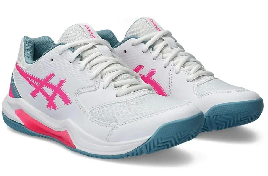 Zapatillas Asics Gel-Dedicate 8 Padel Mujer Blanco/Rosa