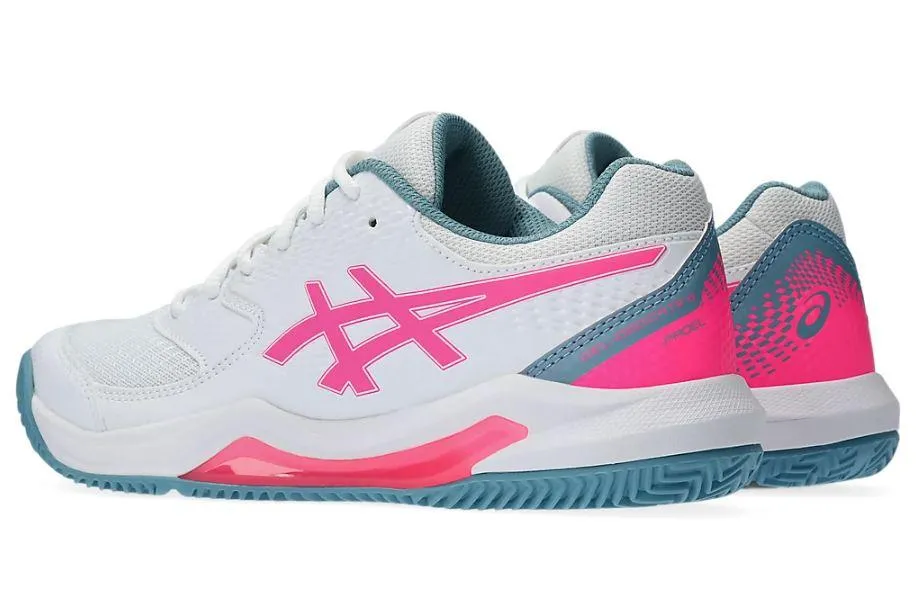 Zapatillas Asics Gel-Dedicate 8 Padel Mujer Blanco/Rosa