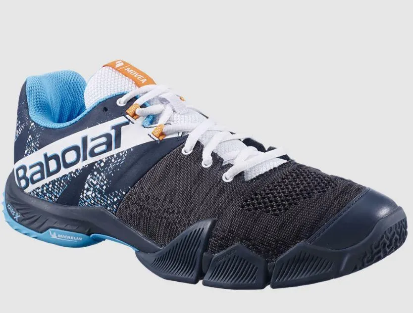 Zapatillas Babolat Movea Men Padel Gris/Azul