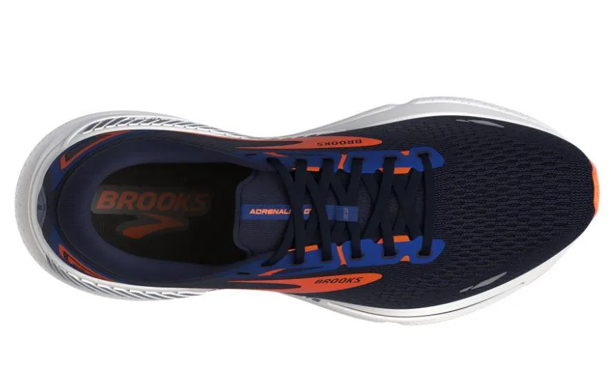 Zapatillas Brooks Adrenaline GTS 23 Azul Oscuro/Naranja