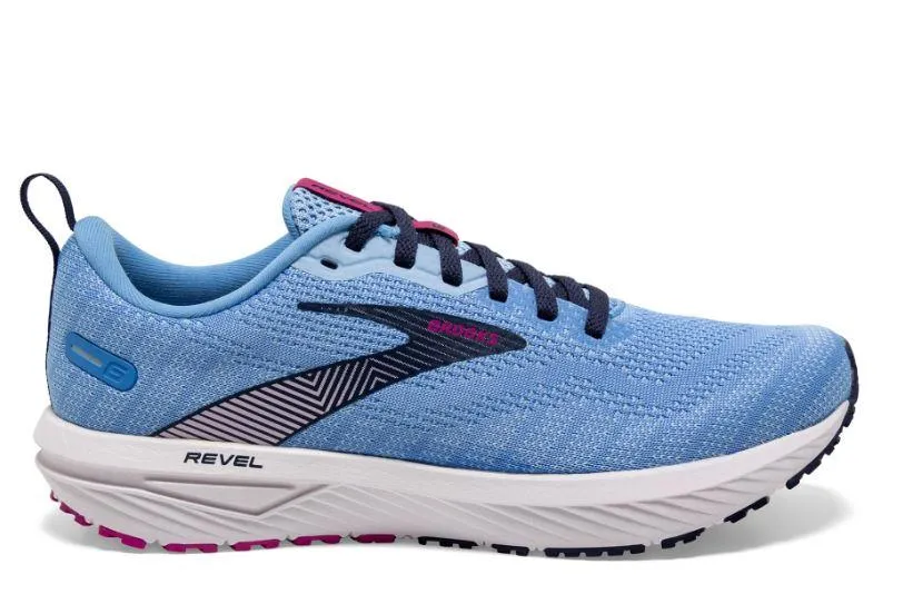 Zapatillas Brooks Revel 6 Mujer Azul Claro