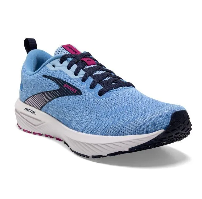 Zapatillas Brooks Revel 6 Mujer Azul Claro