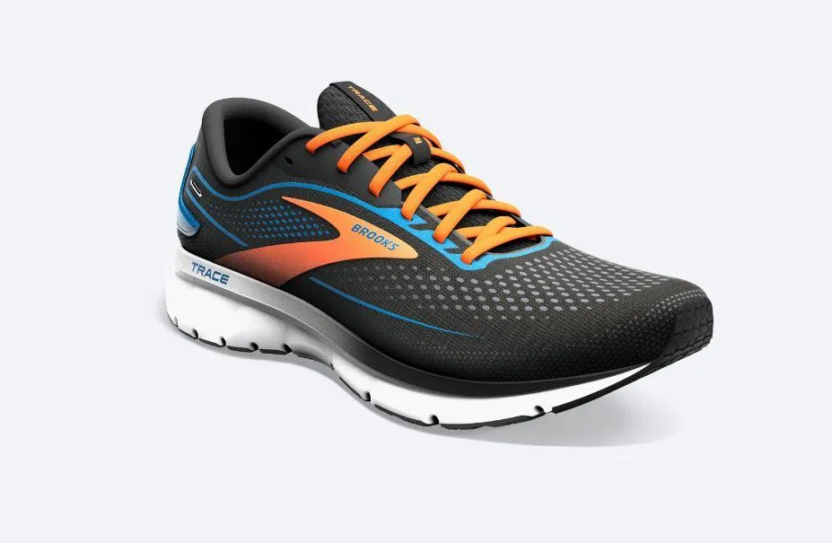 Zapatillas Brooks Trace 2 Negro/Naranja/Azul