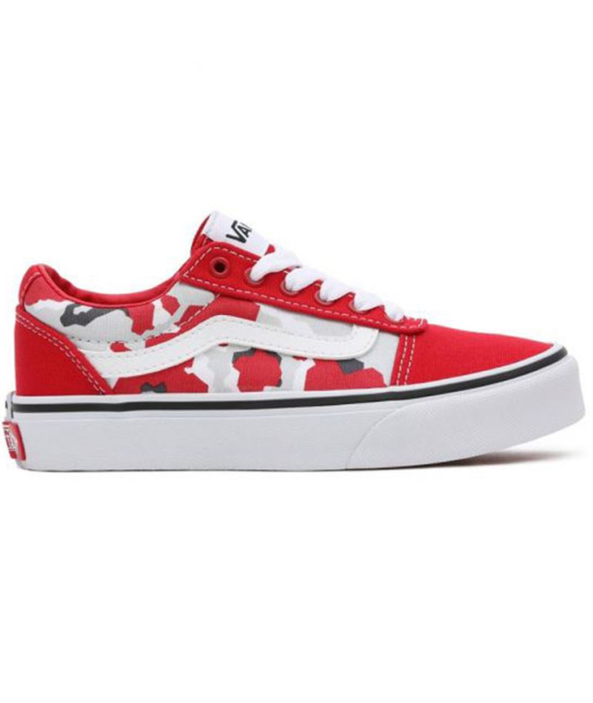 Zapatillas casual Vans YT Ward Kids Red