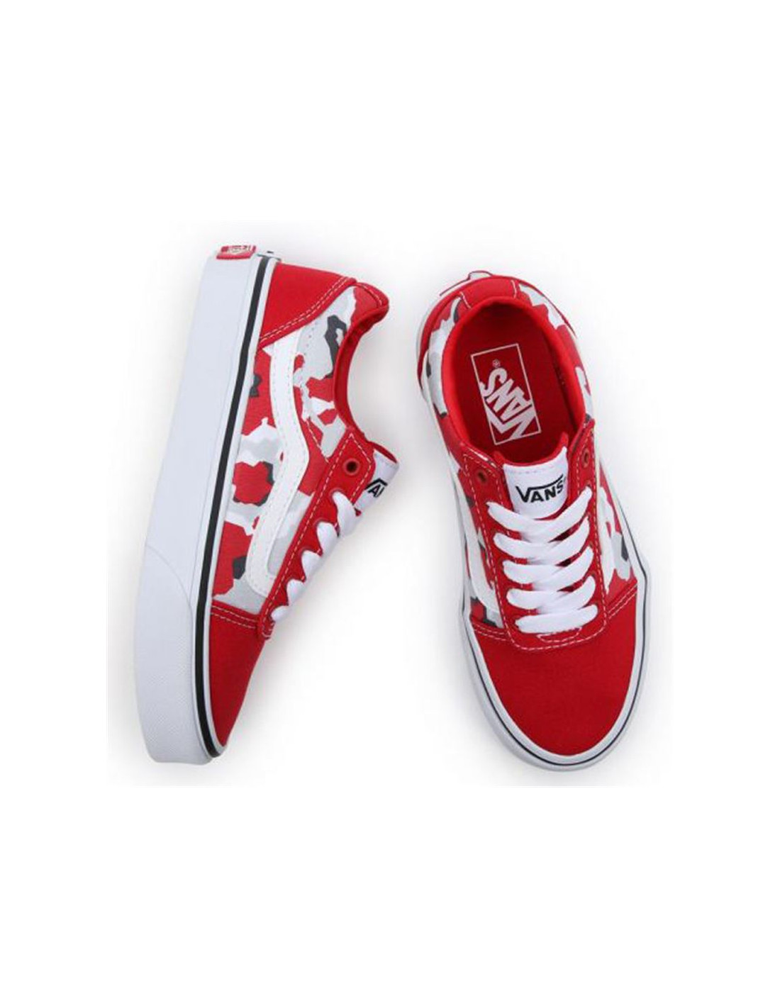 Zapatillas casual Vans YT Ward Kids Red