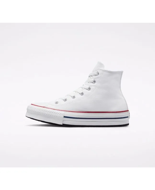 Zapatillas Converse Chuck Taylor All Star EVA Lift Canvas Platform High Top Blancas Unisex 