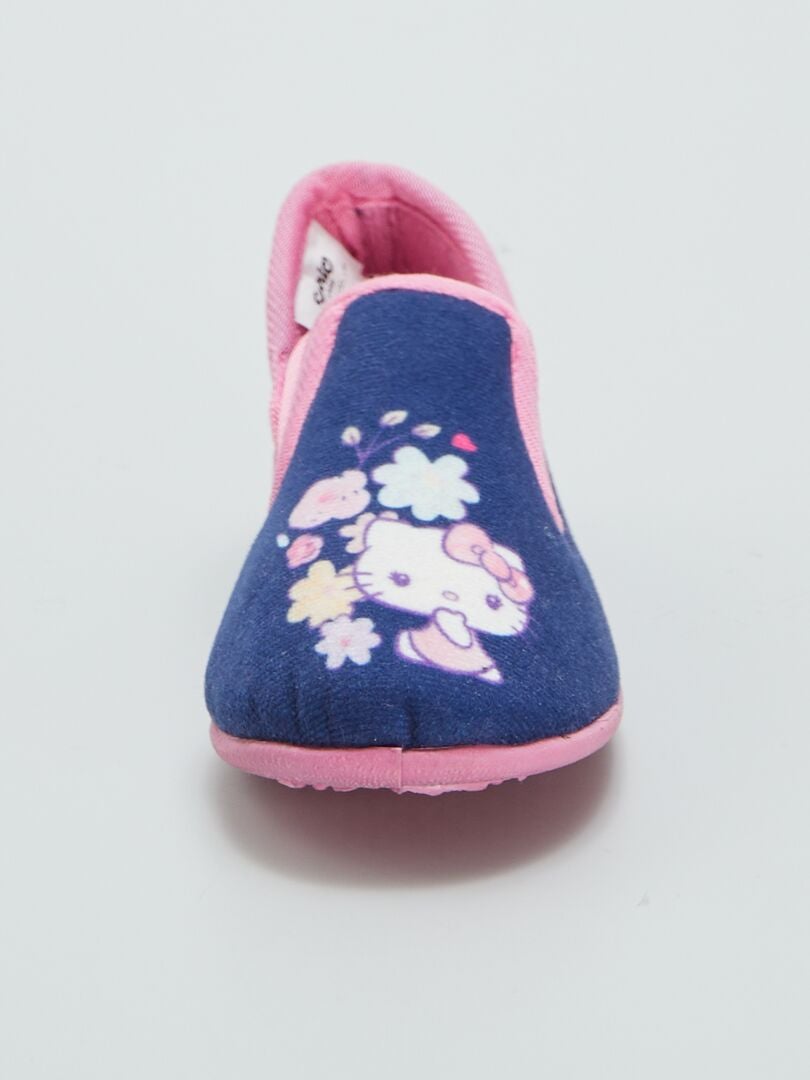 Zapatillas de casa bajas 'Hello Kitty' - azul