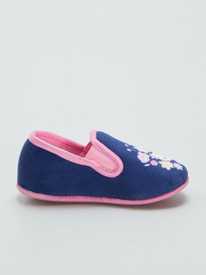 Zapatillas de casa bajas 'Hello Kitty' - azul