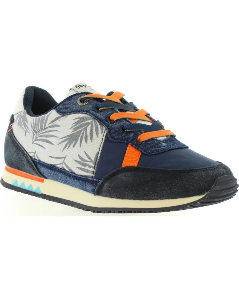 Zapatillas deporte de Niña y Niño PEPE JEANS PBS30177 SYDNEY 548 BLUEPRI