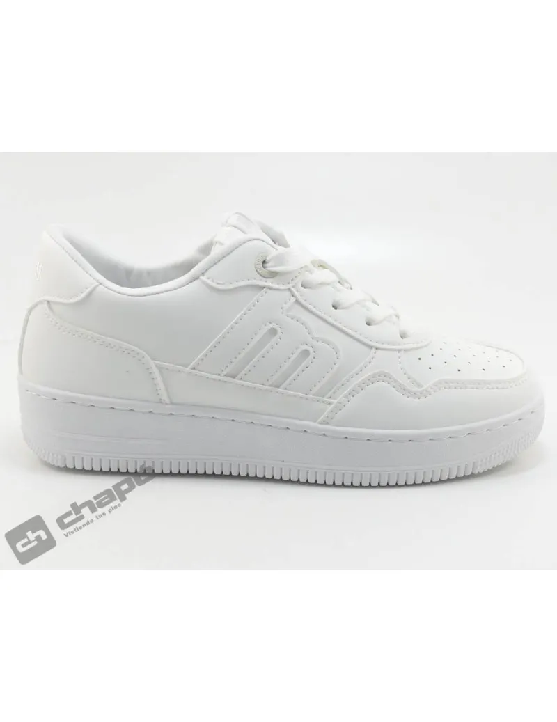 Zapatillas Deportiva Blanco Mustang 60445