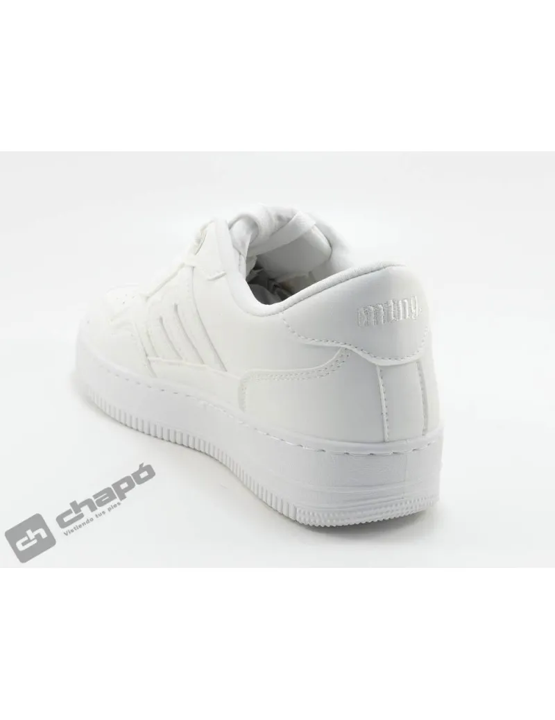 Zapatillas Deportiva Blanco Mustang 60445