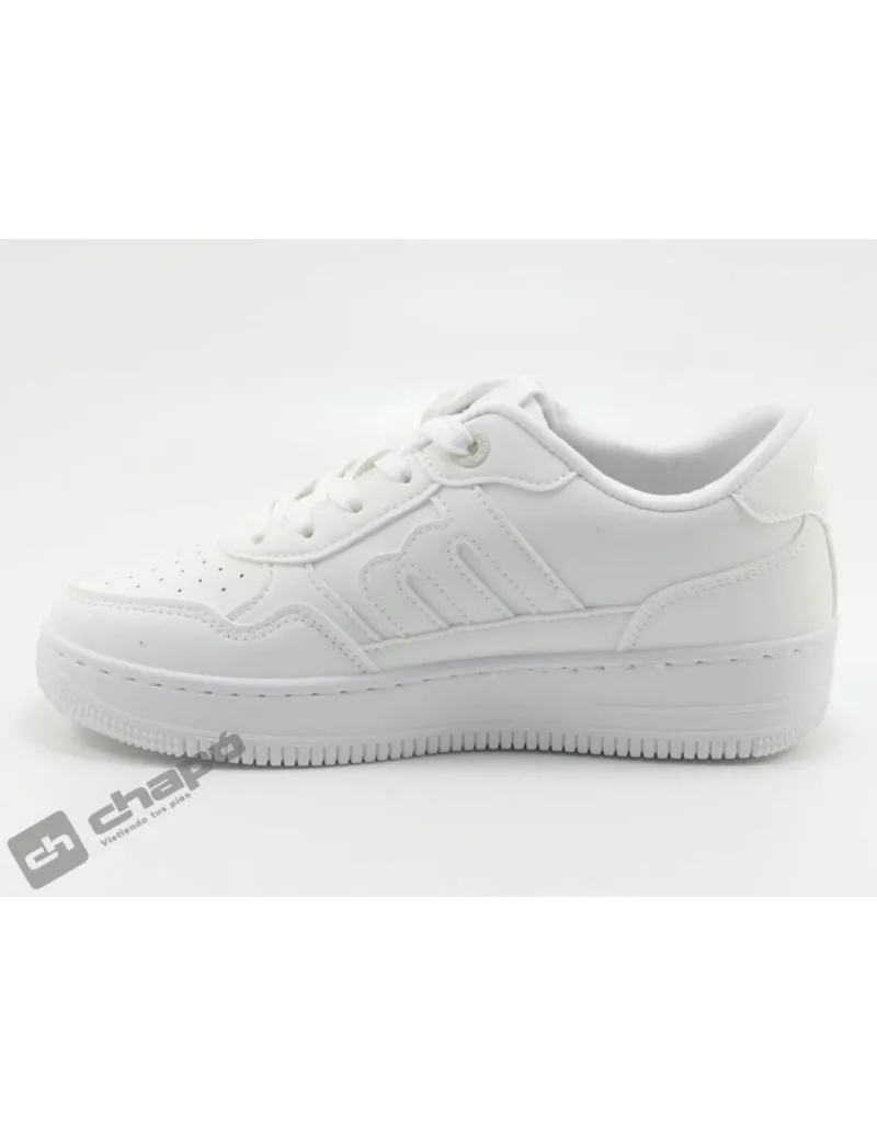 Zapatillas Deportiva Blanco Mustang 60445