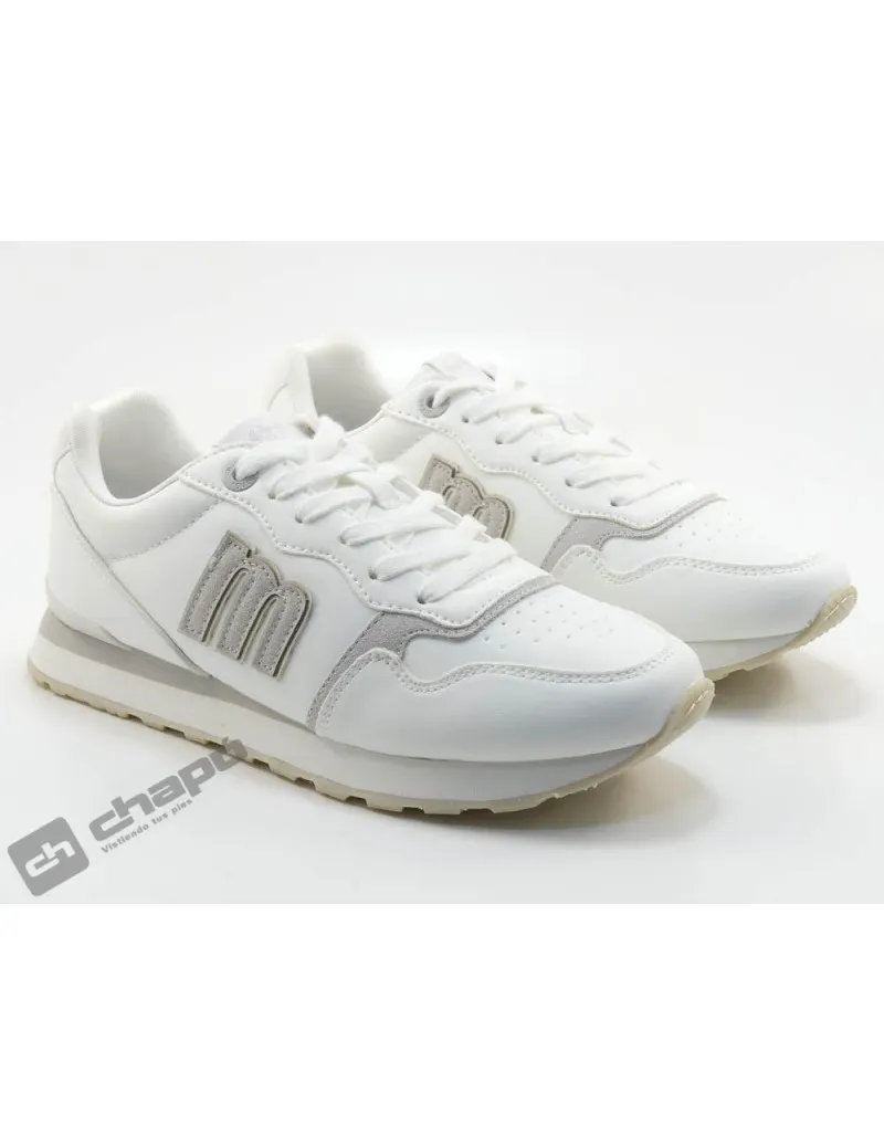 Zapatillas Deportiva Blanco Mustang 69983