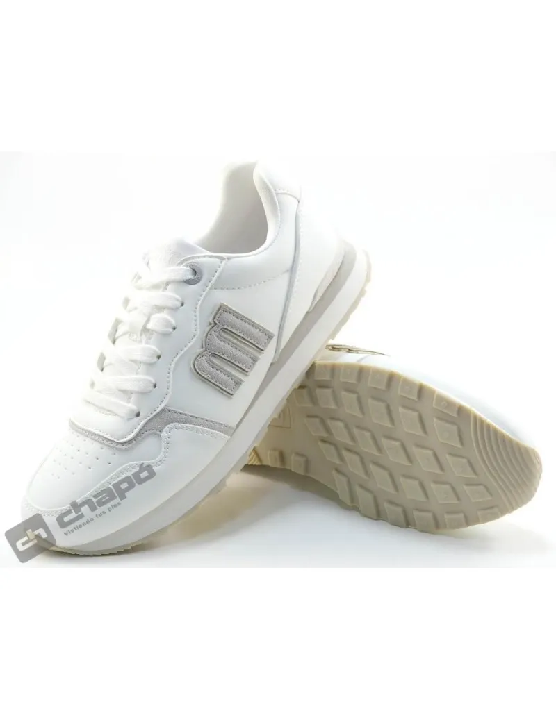 Zapatillas Deportiva Blanco Mustang 69983