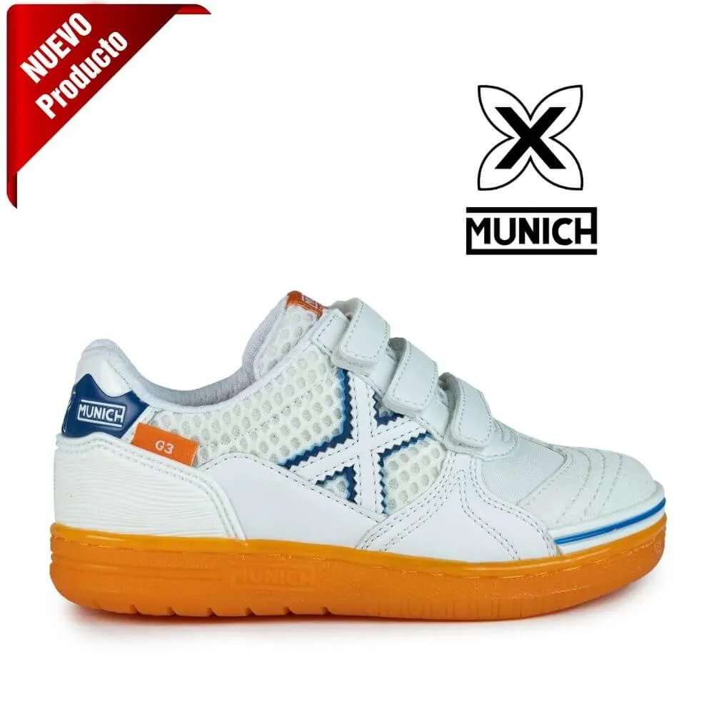 ZAPATILLAS FÚTBOL SALA MUNICH G-3 KID VCO Indoor 399. 1514399