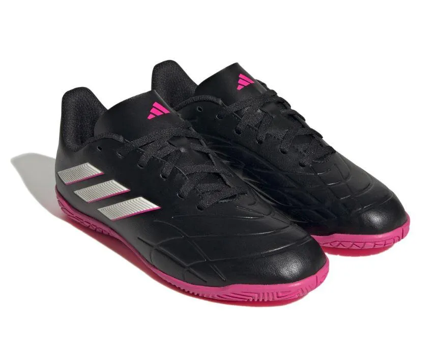 Zapatillas Fútbol Sala Adidas Copa PURE.4 IN J Niño Negro/Rosa